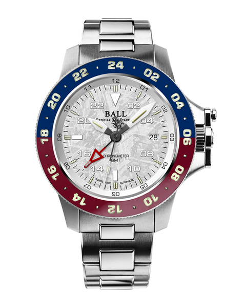Ball Engineer Hydrocarbon AeroGMT Meteorite 40MM Red/Blue Bezel "Pepsi" Chronometer