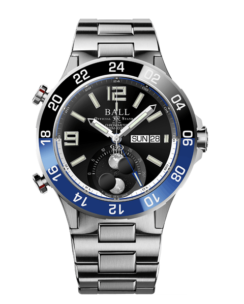 Ball Roadmaster Marine GMT Moonphase 42mm DG3220A 3 month