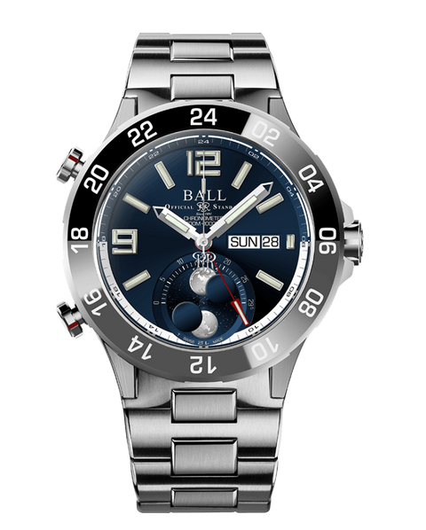 Ball Roadmaster Marine GMT Moonphase 42mm DG3220A 3 month