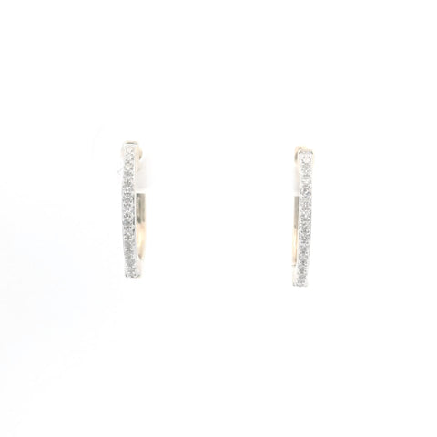 Gold & Natural Diamond Fashion Earrings