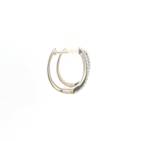 Gold & Natural Diamond Fashion Earrings