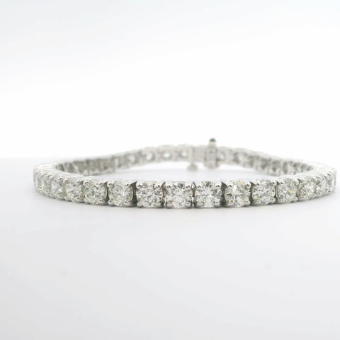 WHITE GOLD DIAMOND TENNIS BRACELET 170-01055