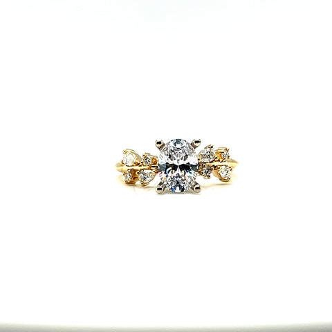 Aster Diamond Engagement Ring