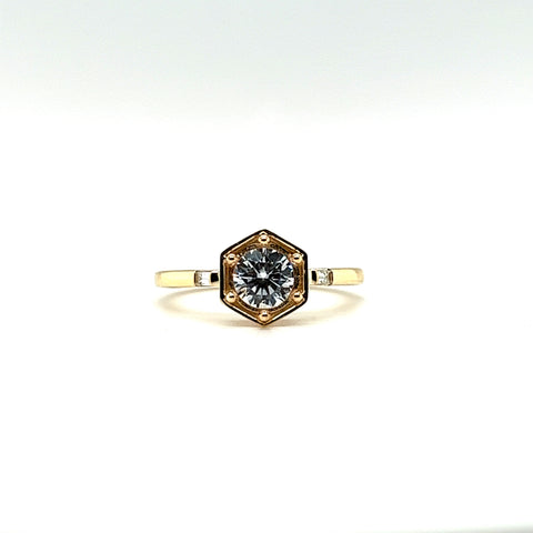 Lucia Custom Diamond Engagement Ring