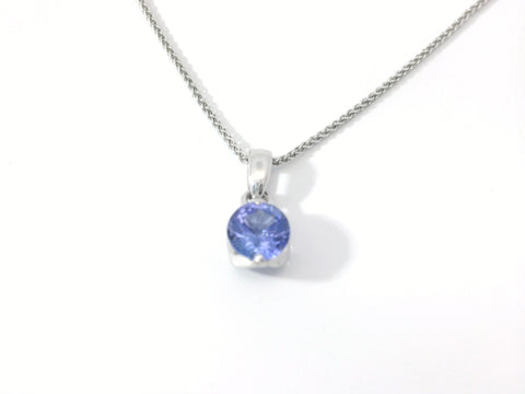 Tanzanite Solitaire Pendant 230-02291
