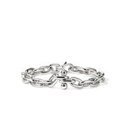 John Hardy Screwball Link Bracelet, Sterling Silver, 8.3MM Billie Eilish and FINNEAS Collaboration BU43081