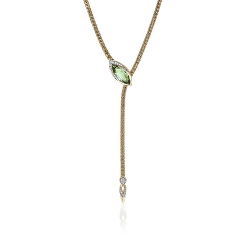 John Hardy Artisan Series Naga Lariat Necklace, 2.5MM NGS603781MGTDI