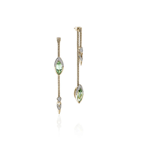 John Hardy Artisan Series Naga Drop Earrings EGS603771MGTDI
