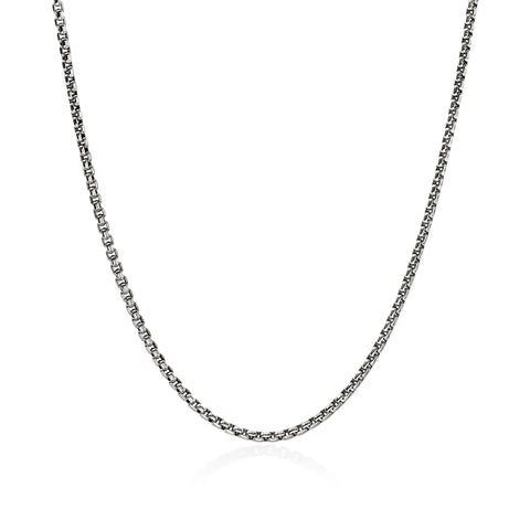 John Hardy Box Chain Necklace 2.7MM