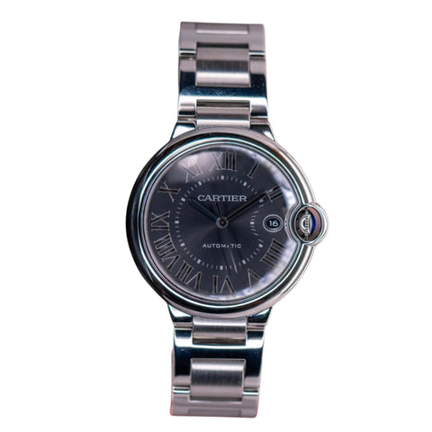 Cartier Ballon Bleu 40mm Grey Dial Stainless Steel WSBB0060
