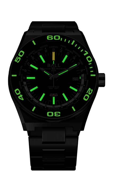 Roadmaster Worldtime (42mm COSC) DG3032A-SC-BKBK