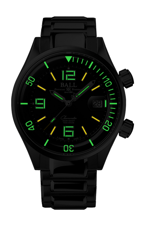 Ball Engineer Master II Ballistic Diver (42mm COSC) DM2280A-S6C-BK