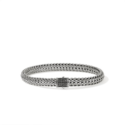 John Hardy Icon Bracelet, Sterling Silver, Gemstones, 6.5MM BUS9909044BLS