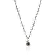 John Hardy Wildflower Pendant Necklace, Sterling Silver, 1.5MM Billie Eilish and FINNEAS Collaboration NB43075