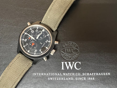 IWC Fliegeruhr Doppelchronograph (Rattrapante) Edition Top Gun IW379901