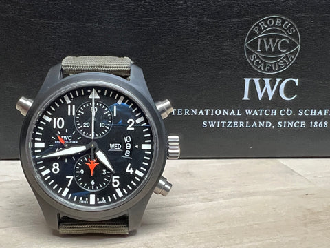 IWC Fliegeruhr Doppelchronograph (Rattrapante) Edition Top Gun IW379901