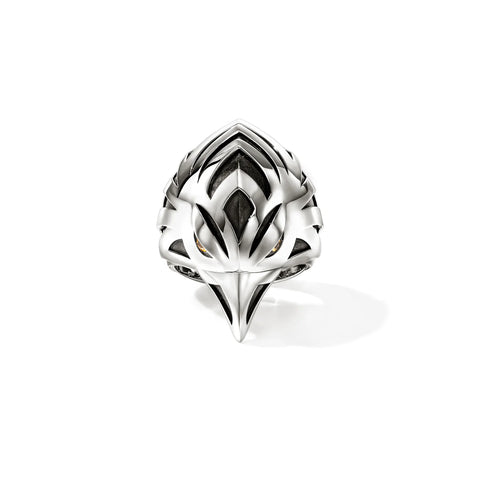 John Hardy Legends Eagle Ring, Sterling Silver, Yellow Sapphire RMS603831YS