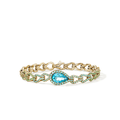 John Hardy Artisan Series Surf Link Bracelet BUGS895221APTSEMYS