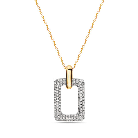 Bassali Olympia 14k Two-Tone Gold Necklace PN12937XD