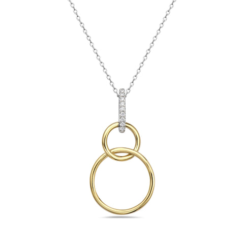 Bassali Olympia 14k Two-Tone Gold Necklace PN14048XD