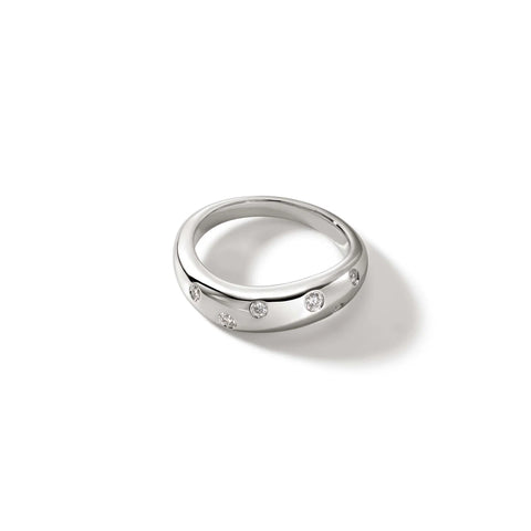 John Hardy Surf Ring, Diamonds