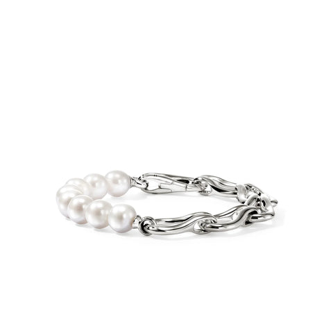 John Hardy Surf Bracelet, Sterling Silver, Pearls BU895131