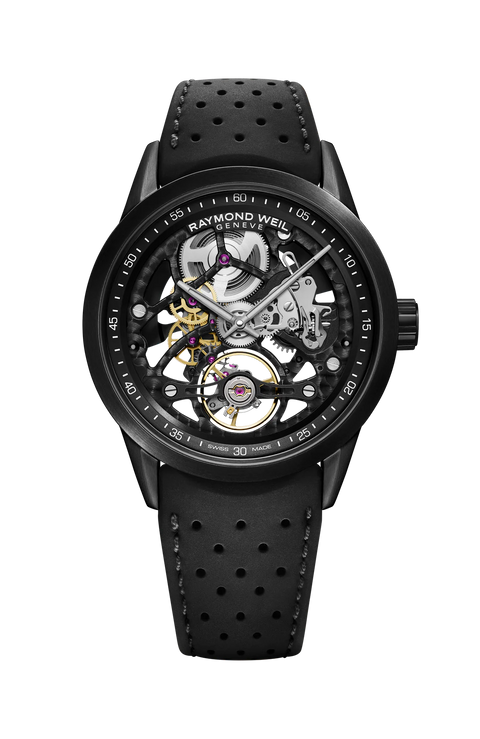 Raymond Weil Freelancer Calibre RW1212 42mm, black dial 2785-BKR-20000
