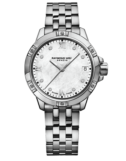 Raymond Weil Tango Classic Ladies Diamond Dial Steel Quartz Watch 5960-ST-00995