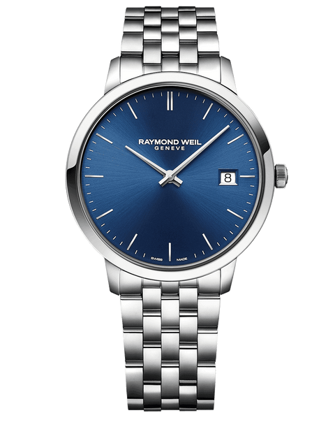 Raymond Weil Toccata Classic Men's Steel Blue Dial Quartz Watch 5585-ST-50001