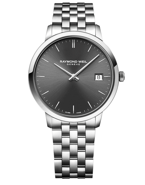 Raymond Weil Toccata Classic Men's Steel Grey Dial Quartz Watch 5585-ST-60001