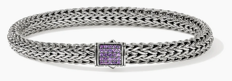 Icon Bracelet, Sterling Silver, Gemstones, 6.5MM BUS9909044AM