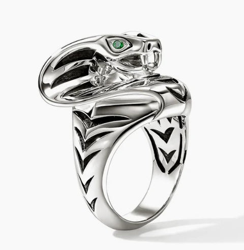 Legends Cobra Ring, Sterling Silver RMS603821TS