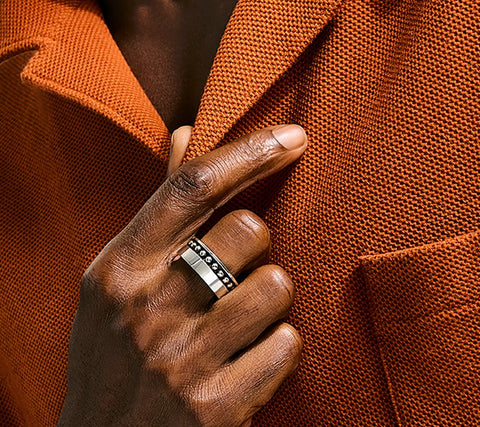 John Hardy Nailhead Ring, Sterling Silver, 9MM RM30185