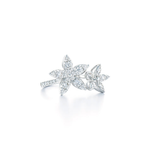 Kwiat Sunburst Flower Diamond Ring - Chalmers Jewelers