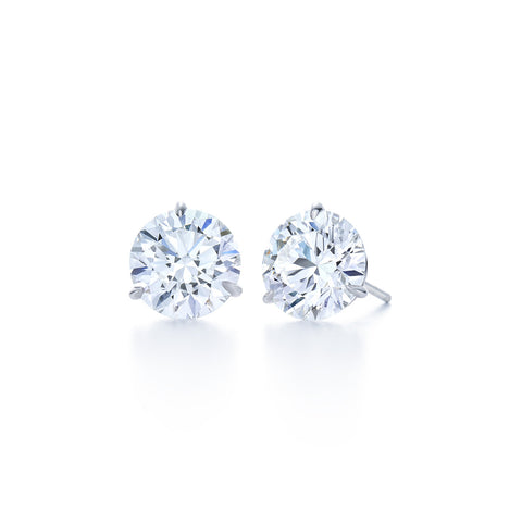 Round Diamond Stud Earrings - Chalmers Jewelers