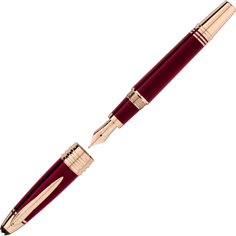 Montblanc John F. Kennedy Special Edition Burgundy Fountain Pen - Chalmers Jewelers