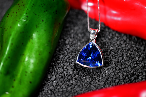 18.20ct Tanzanite Custom Pendant