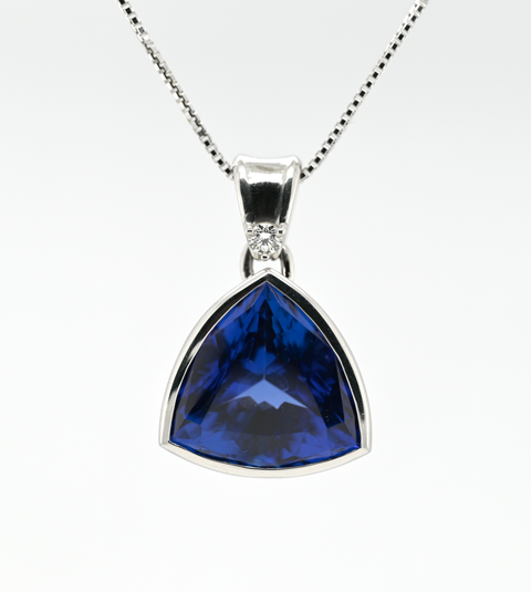 18.20ct Tanzanite Custom Pendant