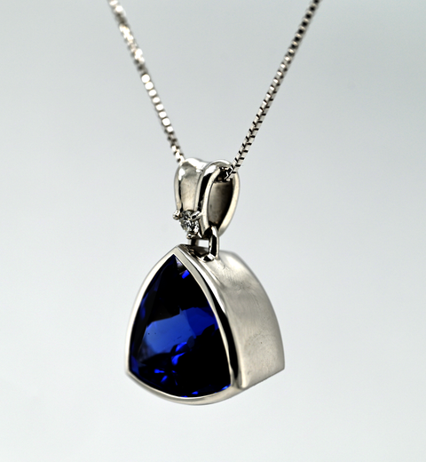 18.20ct Tanzanite Custom Pendant