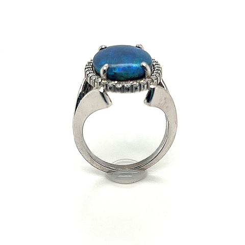 14kt Custom Opal Ring