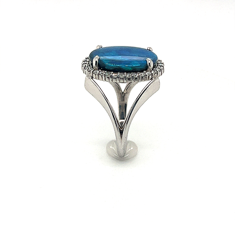 14kt Custom Opal Ring