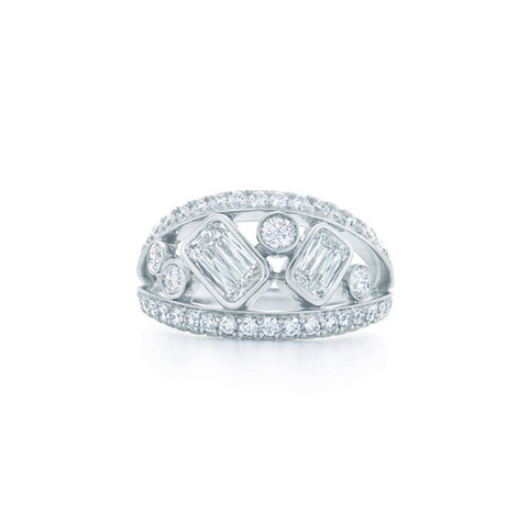 KWIAT ASHOKA Diamond Ring R-17971-0-DIA-18KW