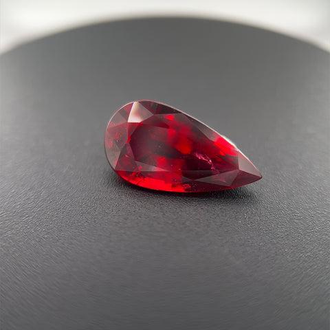 2.01CT NATURAL RUBY PEAR