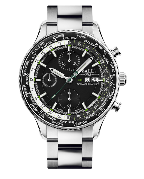 Ball Engineer II Navigator World Time Chronograph CM3388D