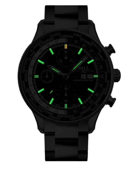 Ball Engineer II Navigator World Time Chronograph CM3388D
