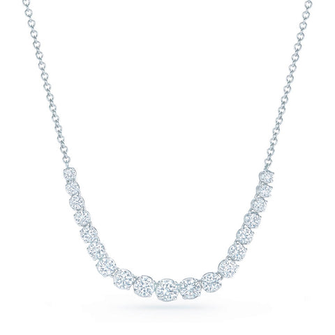 KWIAT Riviera Demi Diamond Necklace N-9677-0-DIA-18KW