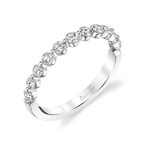 Sylvie Stackable Wedding Band - B1P11-0056 - Chalmers Jewelers