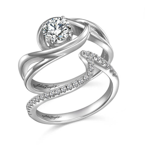 John Bagley Solitaire Engagement Ring #285319 - Chalmers Jewelers