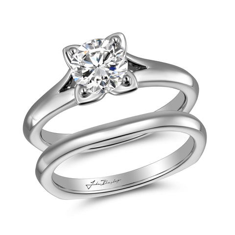 John Bagley Solitaire Engagement Ring #316390 - Chalmers Jewelers