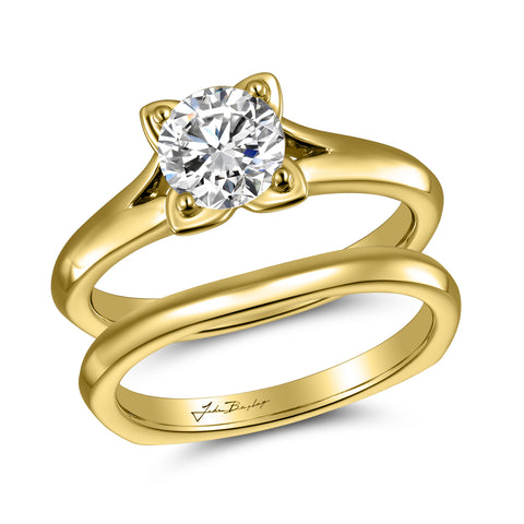 John Bagley Solitaire Engagement Ring #316390 - Chalmers Jewelers